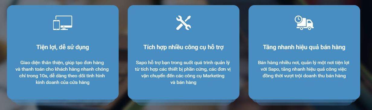 Sapo - phần mềm quản lý bán hàng dễ sử dụng nhất