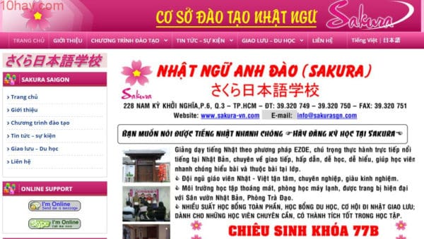Nhật Ngữ Sakura