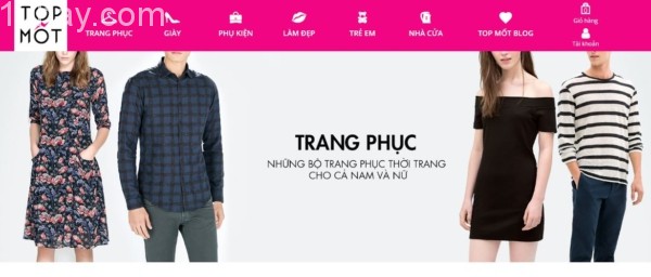 TOPMOT trang mua sắm hàng giảm giá