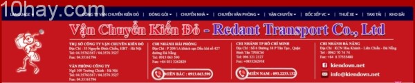 Dịch vụ chuyển nhà Kiến Đỏ
