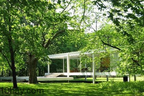 Farnsworth House, Plano 160601-Farnsworth House, Plano