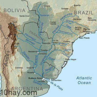Riodelaplatabasinmap