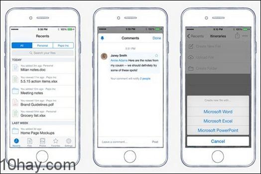 Dropbox-Mobile