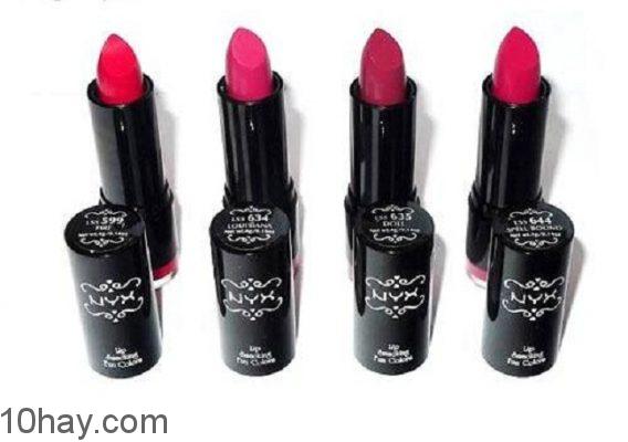 NYX Cosmetics Matte Lipstick được chiết xuất từ các thành phần thiên nhiên