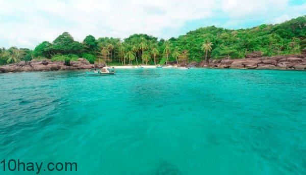 Đảo Móng Tay đẹp bình yên và thơ mộng