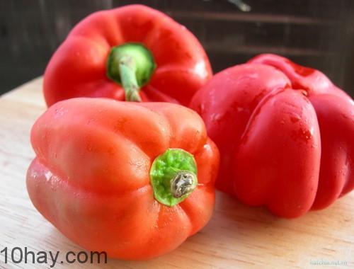 Ớt chuông- thực phẩm nhiều vitamin C