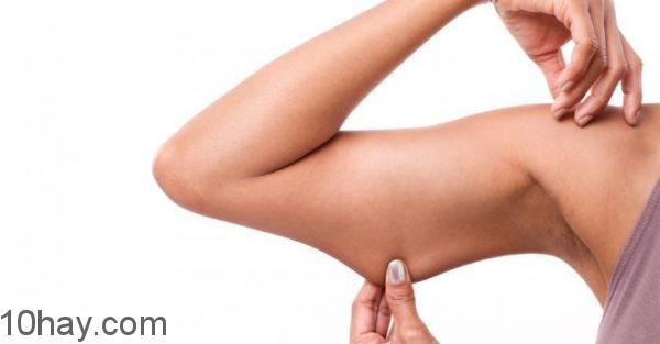 10 bài tập giảm béo cánh tay hiệu quả
