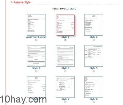 Write Your Resume Online