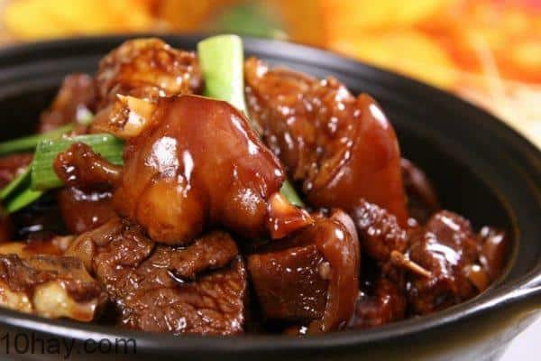 Thịt heo giả cầy món thịt lợn kho ngon