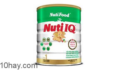 Loại sữa bột tốt nhất cho bé