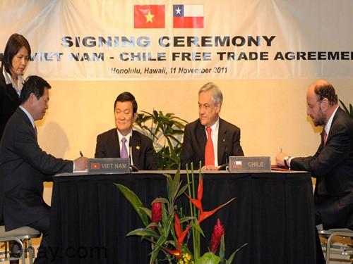 Lễ kí FTA Việt Nam-Chile