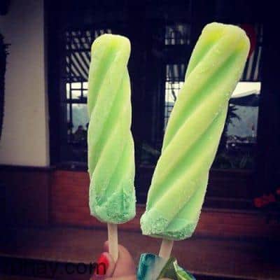 Một cặp kem chanh bạc hà mát lạnh tại Kem Thủy Tạ