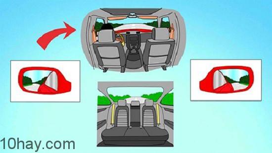 Quan sát xung quanh cẩn thận để lái xe an toàn