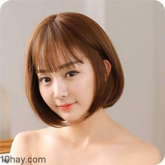 Kiểu tóc ngắn ngang vai mái lưa thưa