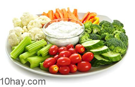 Rau xanh cung cấp dinh dưỡng cao