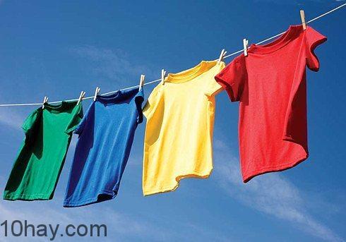 Công nghệ hạt nano tẩy trắng quần áo khi phơi dưới ánh nắng