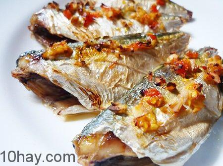 Món cá bạc má nướng tỏi ớt ngon ơi là ngon