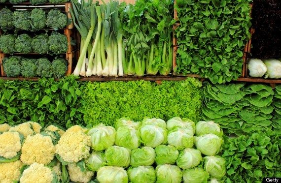 Các loại rau lá xanh