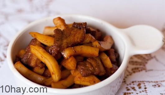 thịt kho cùi dừa món thịt lợn kho ngon