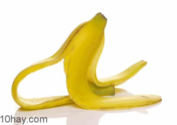Hàm lượng vitamin và kali trong vỏ chuối giúp cháy nắng nhanh khỏi