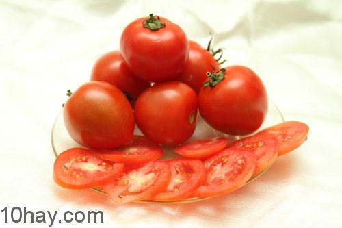 Cà chua thực phẩm nhiều vitamin C