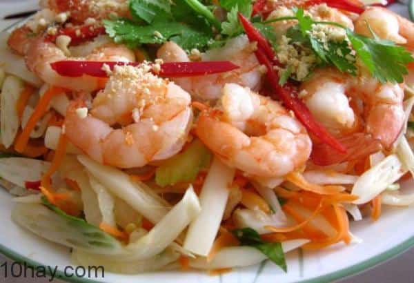 món gỏi quen thuộc của ngươi Việt nam