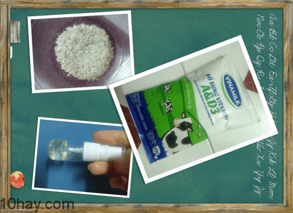 mặt nạ váng sữa