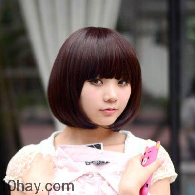 Kiểu tóc ngắn cho khuôn mặt bầu bĩnh