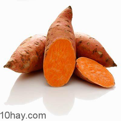 Khoai lang-thực phẩm nhiều vitamin C