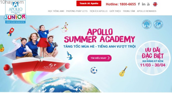 Trung Tâm Tiếng Anh Apollo