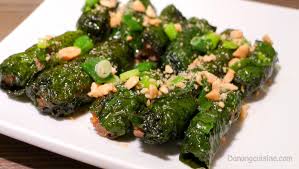 Chả lá lốt chay