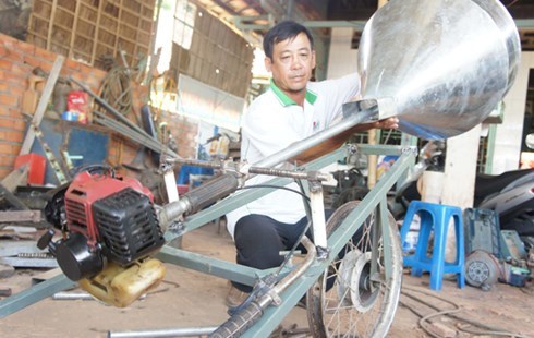 Sáng chế độc đáo của nông dân Nguyễn Văn Dũng