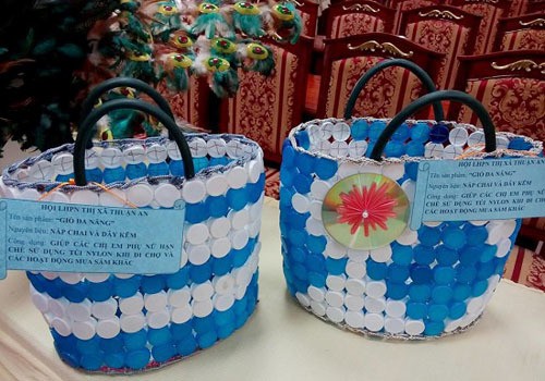 Sản phẩm sáng tạo từ phế liệu