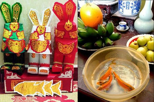 Mâm cúng Tết Táo Quân