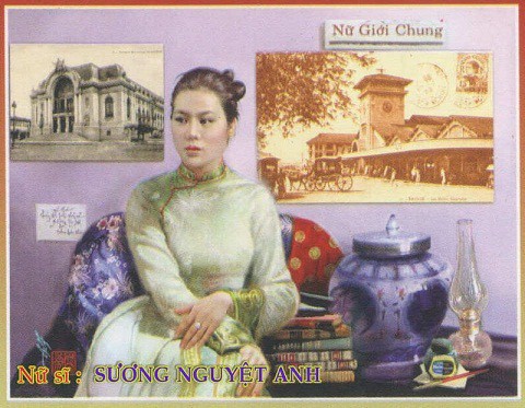 Nhà thơ Sương Nguyệt Anh