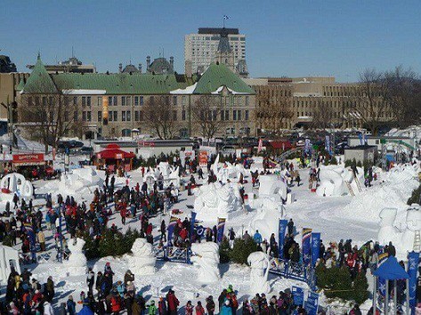 Lễ hội mùa đông ở Quebec – Canada