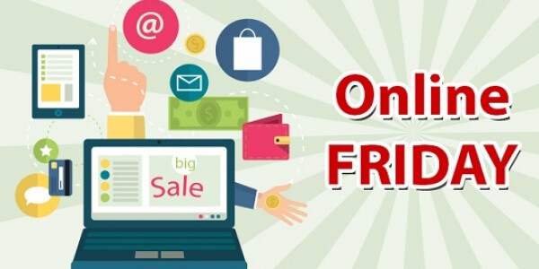 địa chỉ mua sắm ngày Online Friday 2016