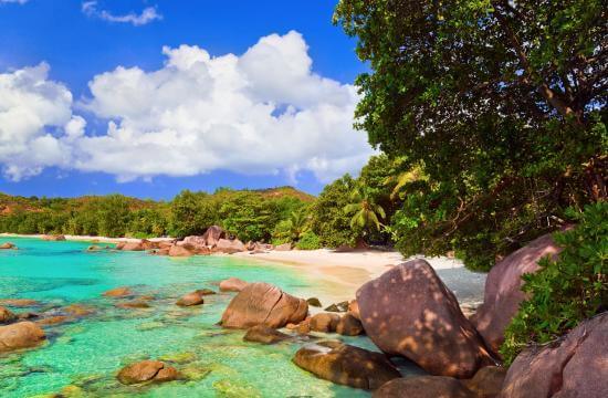 Bãi biển Anse Lazio, đảo Praslin, Seychelles