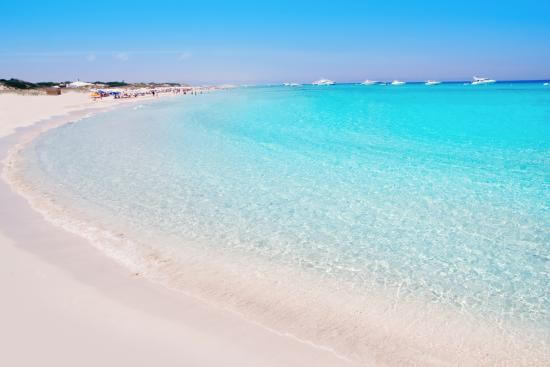 Bãi biển Playa de Ses Illetes, Tây Ban Nha