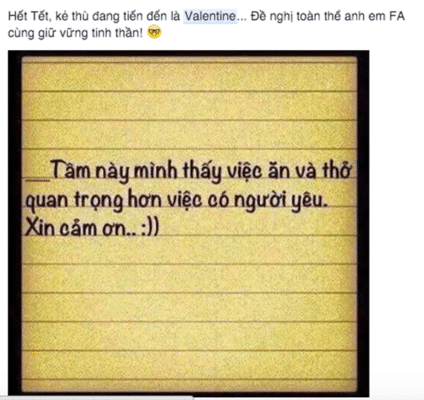 điều thường làm của dân FA trong ngày lễ Valentine