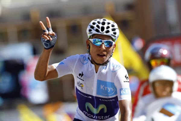 Vận động viên đua xe đạp Nairo Quintan