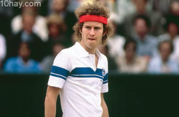 No 9. John McEnroe