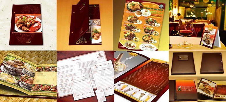 địa chỉ in menu cafe, menu nhà hàng giá rẻ tại TPHCM