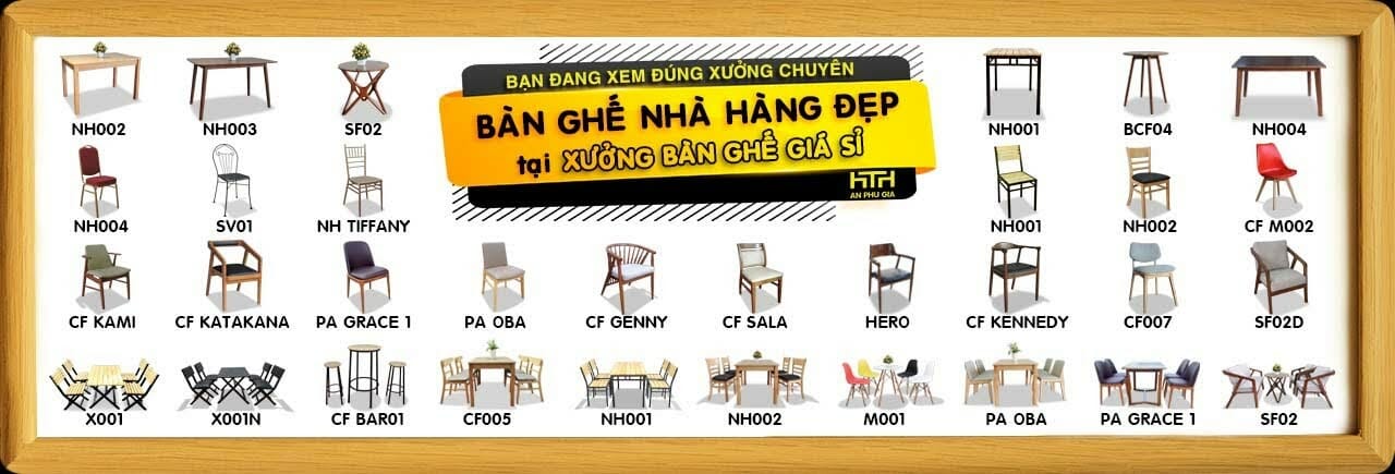 Bàn ghế An Phú Gia