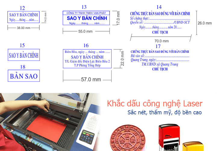 Công ty khắc dấu Nam phương