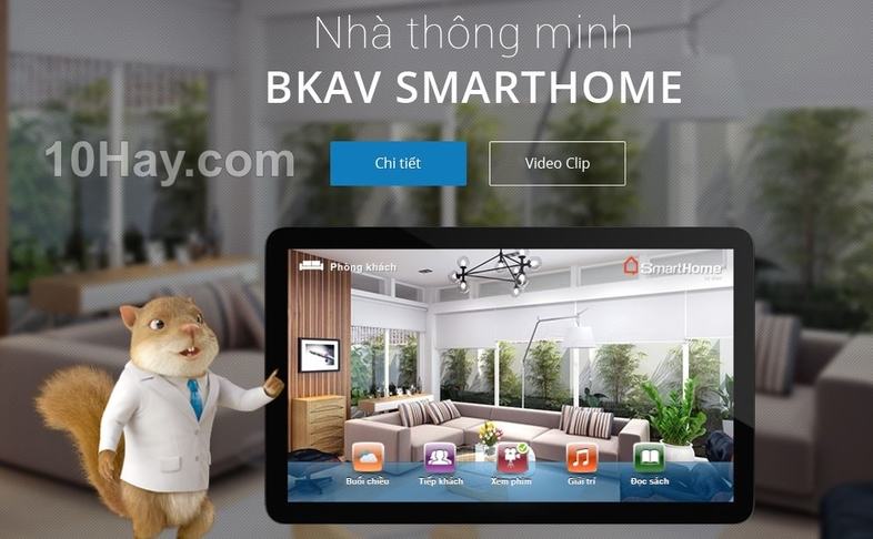 Công nghệ nhà thông minh của Bkav