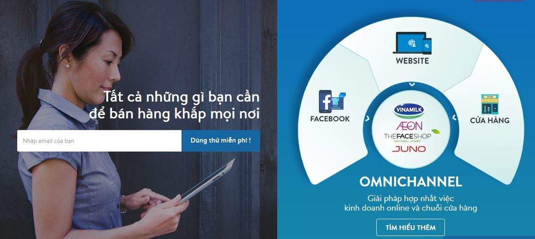 Dịch vụ thiết kế website bán hàng chuyên nghiệp Haravan