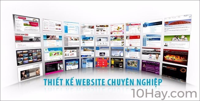 Top 10 công ty thiết kế website chuyên nghiệp tại TPHCM