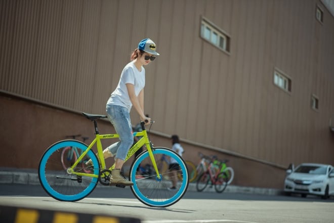 Xe đạp thể thao Fixgear, hiệu FORNIX- Thách thức địa hình