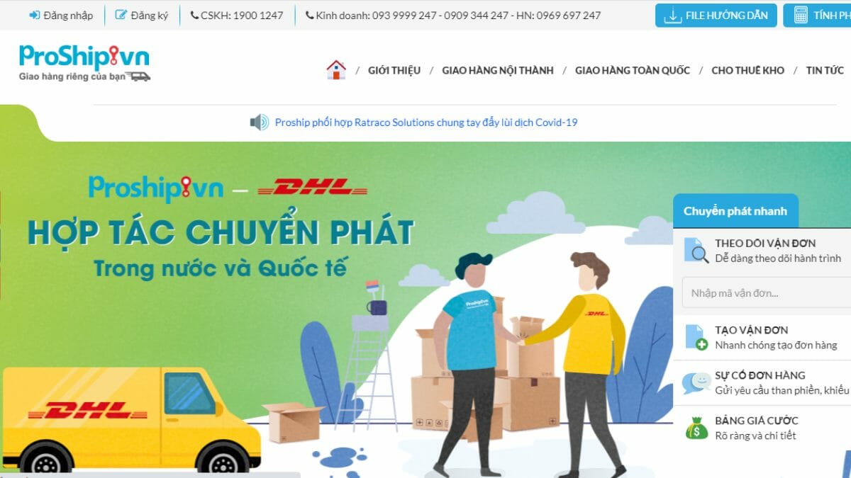 Top 10 công ty chuyển phát nhanh Việt Nam